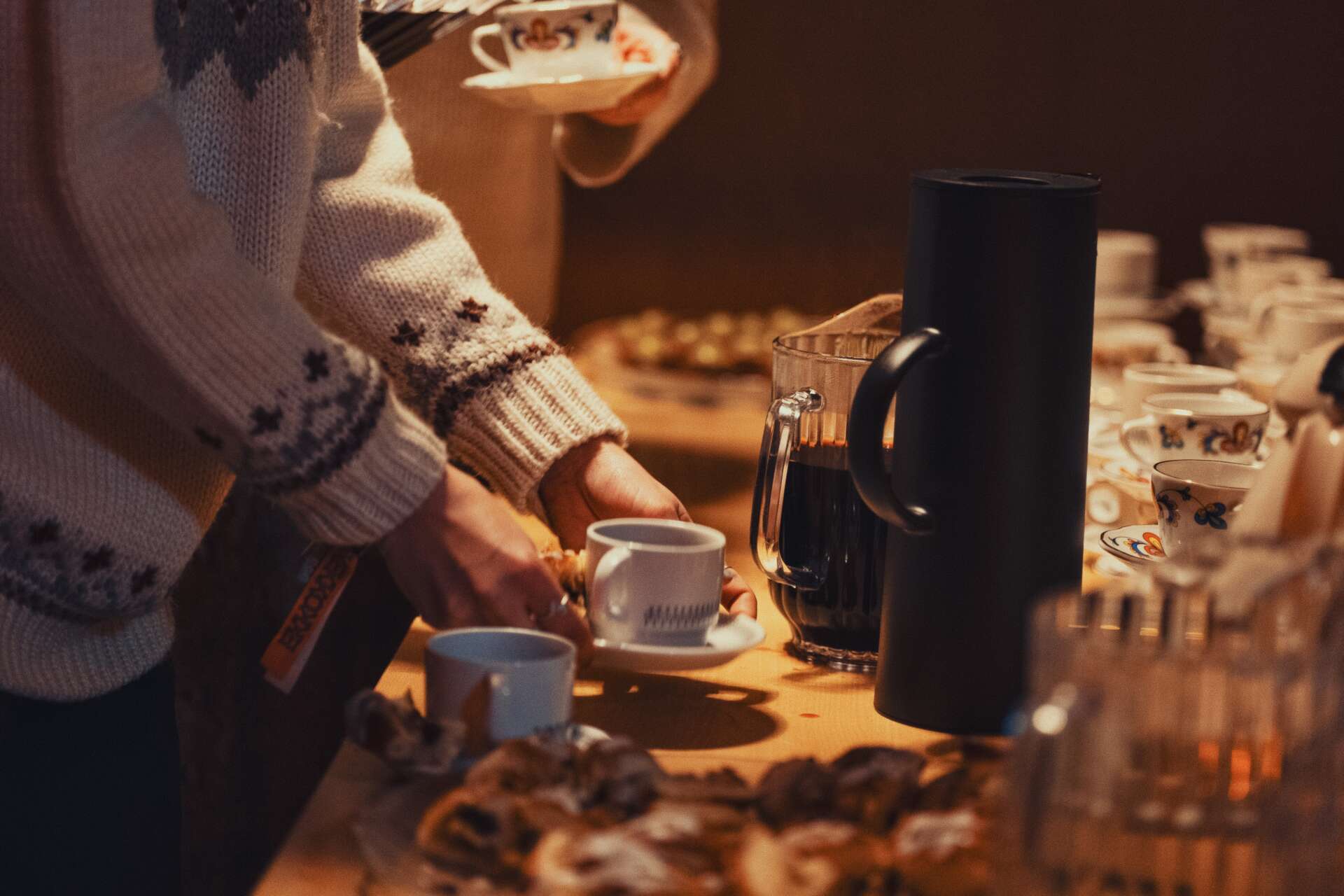 Kirkekaffe & søtabete, foto: Miriam Levi