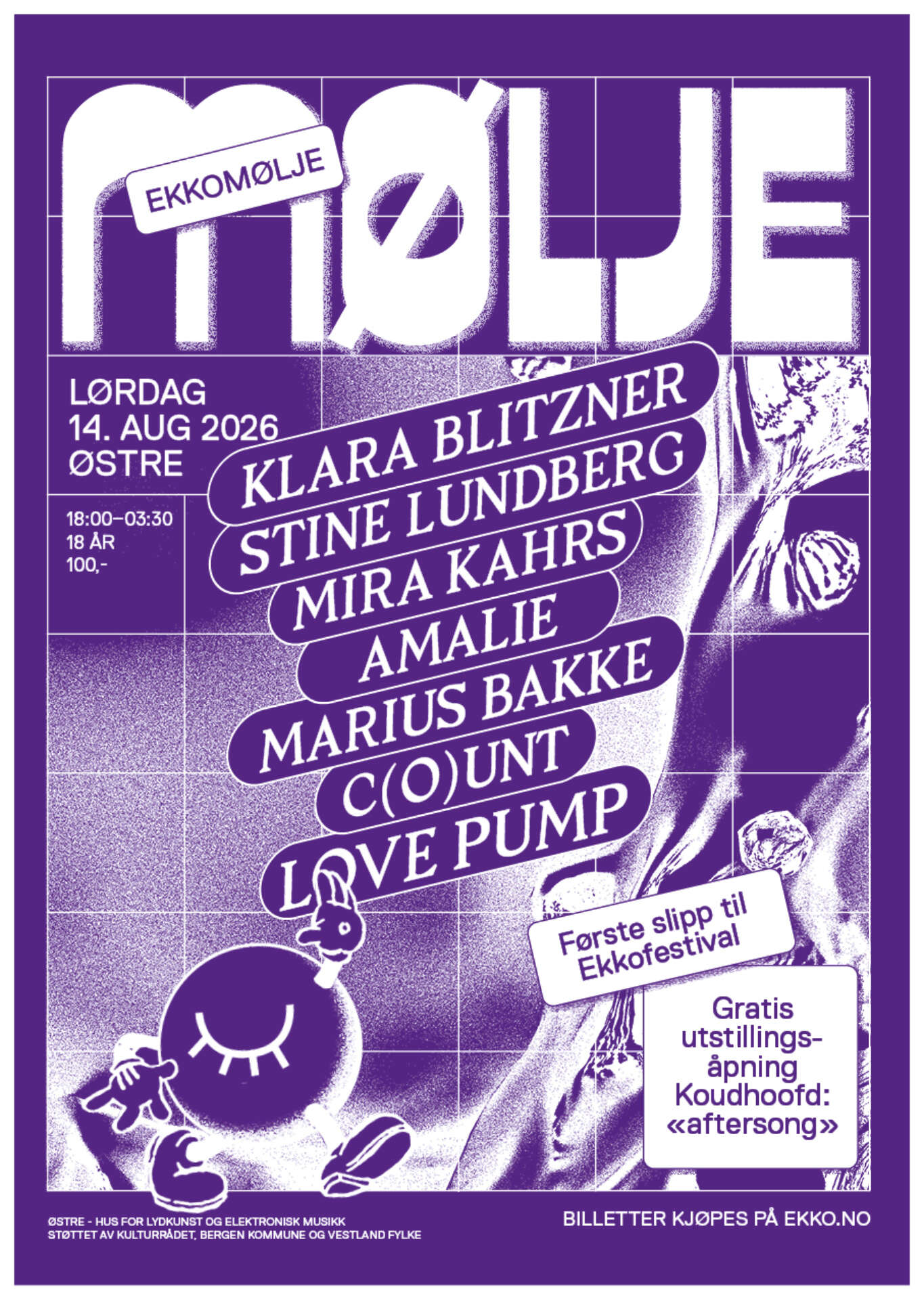 Åpningsfest - Ekko mølje + utstillingsåpning!